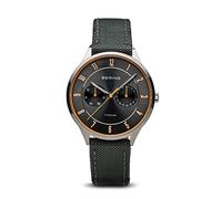 Bering Herren Quarz Uhr | Armbanduhr 39 mm Titangehäuse und Sunray Zifferblatt | Titanband mit Titanelementen | 10 ATM | 11539