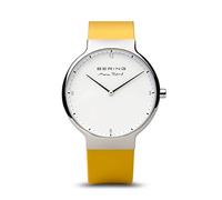 Bering Herren Quarz Uhr | Armbanduhr 40 mm Edelstahlgehäuse und Zifferblatt | Milanaisearmband | Saphierglas | 5 ATM | 15540