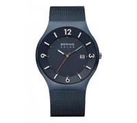 BERING Herren-Solaruhr Slimline Blau (14440-393)