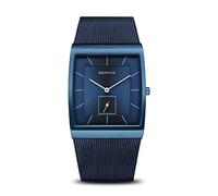 BERING Herren Uhr analog Quarz mit Milanaise-Armband 16033-397
