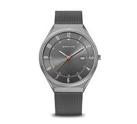BERING Herren Uhr analog Quarz mit Milanaise-Armband 18740-377