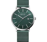 Bering Herrenuhr analog Solar mit Milanaise-Armband 15439-808