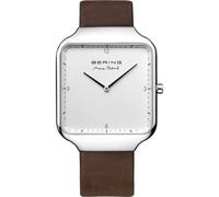 Bering Herren Uhr Armbanduhr Max René Ultra Slim - 15836-504 Leder