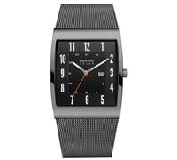 Bering Herren Uhr Armbanduhr Solar Ultra Slim 16433-377 Meshband