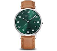 BERING Herren Uhr Quarz Movement - Titanium Collection mit Titan und Saphirglas 18640-568