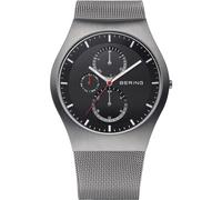 BERING Herren Analog Quarz Classic Collection Armbanduhr mit Edelstahl Armband und Saphirglas 11942-372