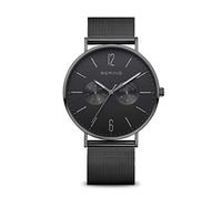 BERING Herren Uhr Quarz Movement - Classic Collection mit Saphirglas 14240-XXX Armbandsuhren - 3 ATM, Schwarz