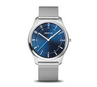 BERING Herren Uhr Quarz Movement - Ultra Slim Collection mit Edelstahl und Saphirglas 18340-307