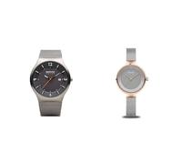 BERING Herren Uhr Solar Movement & Damen Uhr Solar Movement - Solar Collection mit Edelstahl und Saphirglas 14631-369 Armbandsuhren - Wasserdicht: 5 ATM