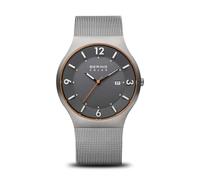 BERING Herren Uhr Solar Movement - Solar Collection mit Edelstahl und Saphirglas 14440-073-A