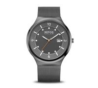 BERING Herren Uhr Solar Movement - Solar Collection mit Edelstahl und Saphirglas 14442-077 - 5 ATM