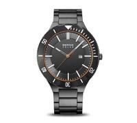 BERING Herren Uhr Solar Movement - Solar Collection mit Edelstahl und Saphirglas 14443-779 - 10 ATM
