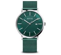 Bering Herrenuhr analog Solar mit Milanaise-Armband 15439-808