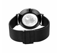 Bering Herrenuhr analog Quarz mit Milanaise-Armband 14240-128