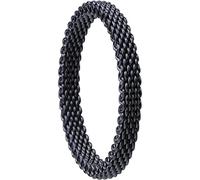 BERING Innenring schmal Edelstahl Mesh Milanaise blau 551-70-X1, Größe:8