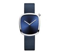 BERING Pebble Damenuhr Blau (18034-307)