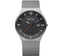 BERING Solar Collection Herrenuhr - Grau Orange