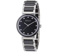 Bering Time Damen-Armbanduhr XS Part Ceramic Analog Quarz Verschiedene Materialien 10729-AZ2