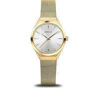 BERING Ultra Slim Quarz Damenuhr Gold 18729-330
