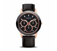 Bering Unisex Armbanduhr Ceramic 40 mm Armband Edelstahl, Keramik silber glänzen...