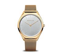 Bering unisex Armbanduhr Ultra Slim 39 mm 3 ATM Saphirglas Slim Design Armband ...