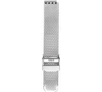 BERING Unisex Erwachsene Uhrenarmband - Max René Collection mit Edelstahl PT-15531-XXXX, Silber