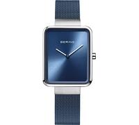 Bering Unisex Quarz Uhr | Armbanduhr 39 mm Edelstahlgehäuse und Zifferblatt | Milanaisearmband | Saphierglas | 5 ATM | 14539