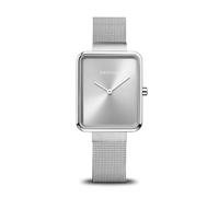 Bering Unisex Quarz Uhr | Armbanduhr 39 mm Edelstahlgehäuse und Zifferblatt | Milanaisearmband | Saphierglas | 5 ATM | 14539