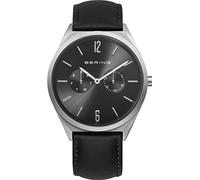 Bering Unisex Quarz Uhr | Armbanduhr 40 mm Edelstahlgehäuse und Sunray Zifferblatt | Milanaisearmband | Saphierglas | 3 ATM | 17140
