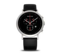 BERING Classic Unisex Uhr in Silber Glänzend mit Saphirglas und Edelstahlgehäuse