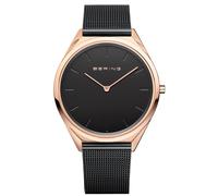 BERING Unisexuhr 17039-166 Schwarz
