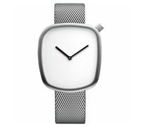 BERING Unisex Uhr Quarz Movement - Pebble Collection mit Edelstahl und Saphirglas 18040-004 - 3 ATM