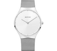 BERING Unisex Uhr Quarz Movement - Classic Collection mit Edelstahl und Saphirglas 12138-004