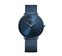 BERING Unisex Uhr Quarz Movement - Ultra Slim Collection mit Edelstahl und Saphirglas 15739-397 - Wasserdicht: 3 ATM
