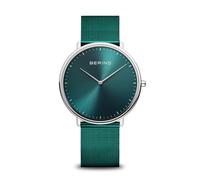 BERING Unisex Uhr Quarz Movement - Ultra Slim Collection mit Edelstahl und Saphirglas 15739-808