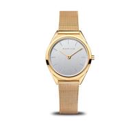 BERING Unisex Uhr Quarz Movement - Ultra Slim Collection mit Edelstahl und Saphirglas 17031-334 - 3 ATM