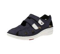 berkemann 03100 Larena - Damen Sandalen - 353-Blau-Nubuk für Damen, blau, Größe 38 EU / 5 UK