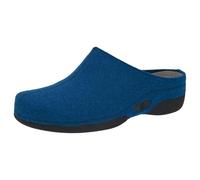 Berkemann Damen Berkina Clogs Filz medium Fußbett: nicht herausnehmbar 6,5 blau Filz