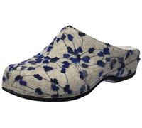 Berkemann Damen Donata Hausschuh, blau/altweiß/Tupfen, 40 2/3 EU