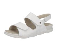 Berkemann Damen Donetta Sandale, silberweiß, 38 EU