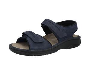 Berkemann Damen Fabian Sandale, Schwarzblau, 46 EU