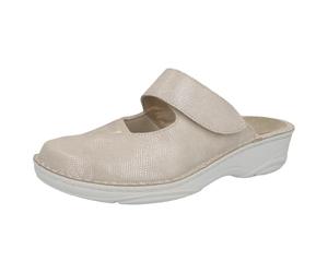 Berkemann Damen Heliane Hausschuh, beige/Shiny, 36 1/3 EU