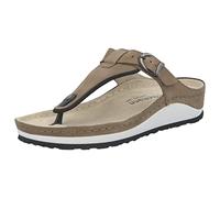 Berkemann Damen Mila Flipflop, Khaki, 39.5 EU