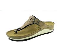 Berkemann Damen Mila Flipflop, Stone, 39.5 EU