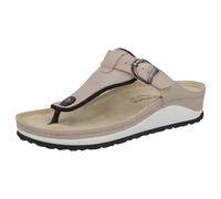 Berkemann Damen Mila Flipflop, Taupe, 38 2/3 EU