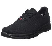 Berkemann Damen Pinar Sneaker, pechschwarz/Struktur, 42 EU