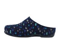 Berkemann Damenschuhe Clogs blau/tiefblau/Tupfen Filz blau/tiefblau/Tupfen Filz - Gr. - 36 1/3 EU | 3.5 UK