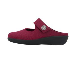 Berkemann Damenschuhe Clogs dunkelrot Filz dunkelrot Filz - Gr. - 3.5 UK