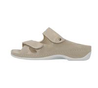 Berkemann Damenschuhe Orthopädische Schuhe beige/shiny Leder/Stretch beige/shiny Leder/Stretch - Gr. - 40 2/3 EU | 7 UK