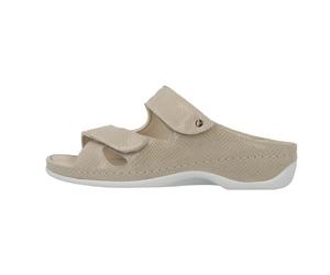 Berkemann Damenschuhe Orthopädische Schuhe beige/shiny Leder/Stretch beige/shiny Leder/Stretch - Gr. - 40 2/3 EU | 7 UK